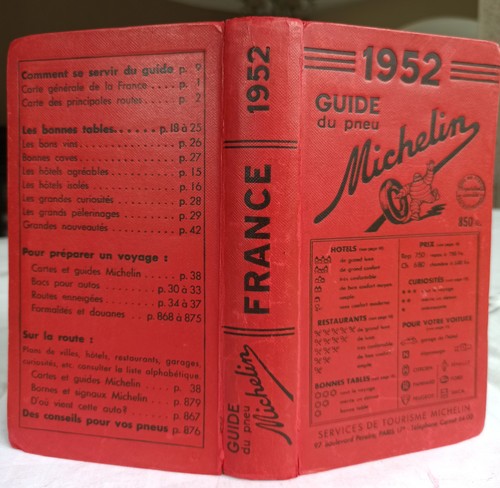 Guide michelin france 1952 - michelin,