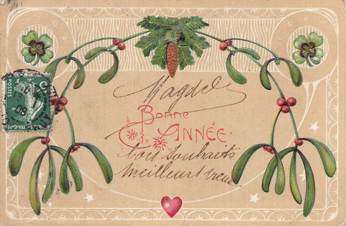 Illustree gaufree bonne - cp,