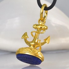 Pendentif Or Vermillon