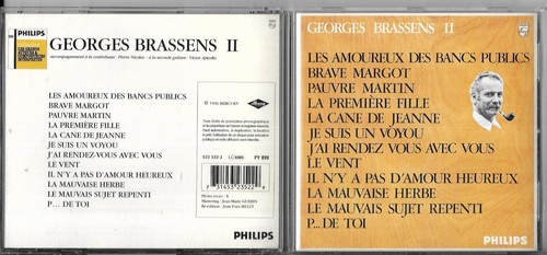 Titres georges brassens - cd, 12