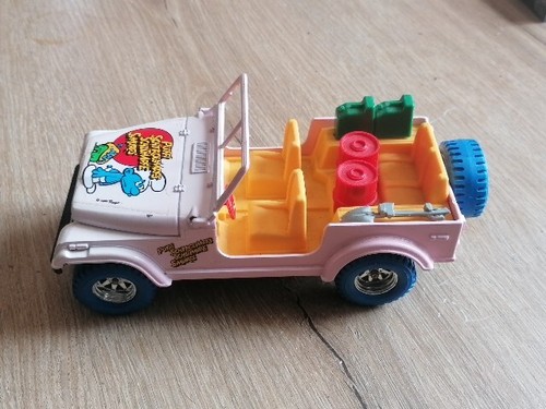 Voiture schtroumpfs burago - burago,