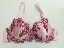 soutien gorge 85 Brodé Fleurs à armature rembourré Vêtement lingerie Femme sexy 