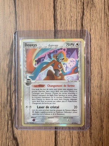 Carte pokémon deoxys holo - carte,