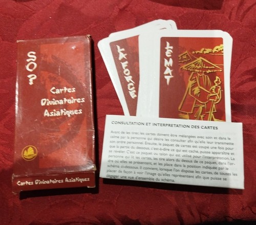 Jeu cartes divinatoires - de,