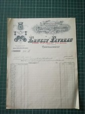 yy092 facture vierge Ernest