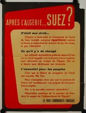 Affiche APRES L'ALGERIE…