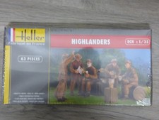 Maquette HELLER 1/35 highlanders au repos