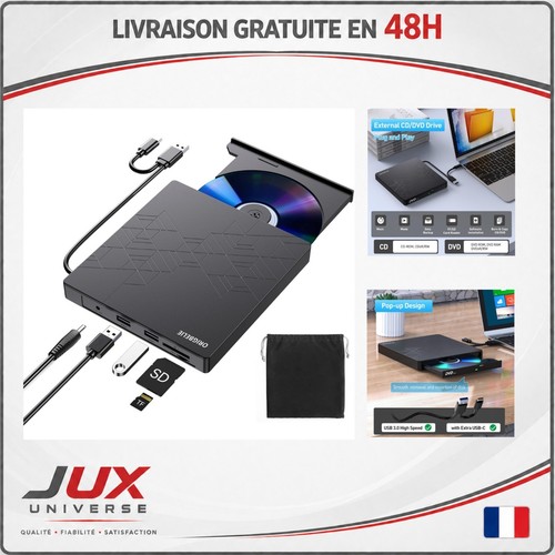 Lecteur dvd externe usb - usb, 3.0
