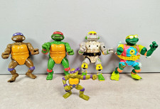 Lot 5 FIGURINES TMNT Jouets TORTUES NINJA Mutant 88 Metalhead Playmates Toys E23