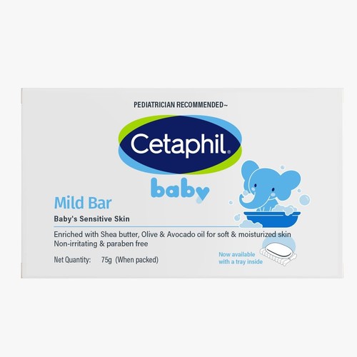 Cetaphil baby mild bar - mild, 75