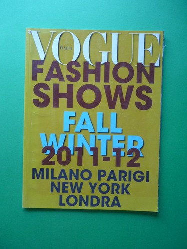 Vogue italie fashion shows w - shows, f/w
