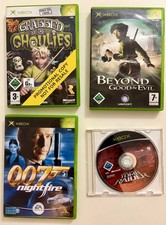 Lot Jeux Xbox 1ere Génération - Grabbed By The Ghoulies, Beyond Good & Evil