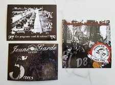 Autocollants Kop Rouge Guingamp Stickers Diables Bleus Grenoble Ultras EAG GF38