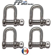 Manille droite 5mm libre - , lot