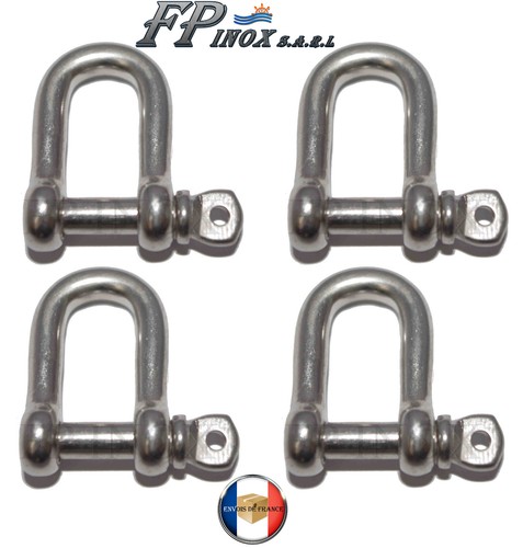 Manille droite 5mm libre lot - droite,