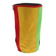 multicolore djembé africain tambour cas de sac avec bandoulière 12 pouces