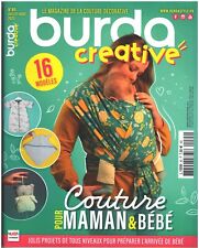 BURDA Créative - n°85 - Couture pour maman et bébé