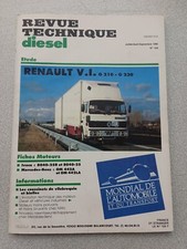 Rta Revue Technique Automobile Diesel N164 Renault VI V.I. G210 G230 Étude 1990
