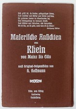 Vintage 1919 Rhine Germany