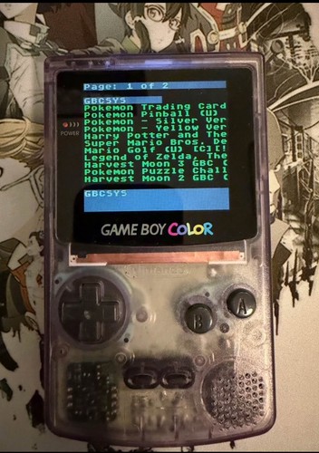 Backlit game boy - game, atomic