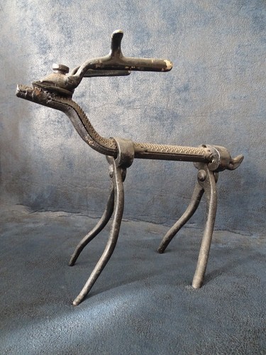 Statuette métal fer forgé - statuette,