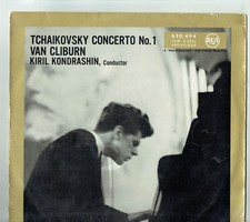 33T TCHAIKOVSKY Van CLIBURN Disque LP 12 CONCERTO N°1 Classique Piano RCA 630494