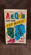 Cartes Ace Quiz Card Pop Music sous blister