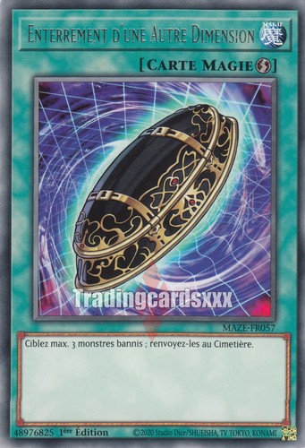 Enterrement d une - yu-gi-oh!,