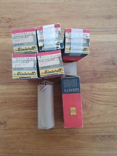 Lot tube 6h6v neuf - 6h6v, radio