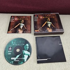 Jeu Tomb Raider pour Playstation 1 - PS1 Big Box Complet Pal FR