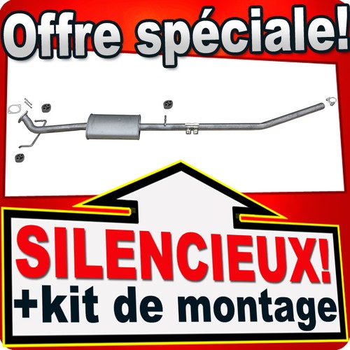 Silencieux intermédiaire pour - silencieux,