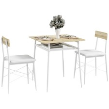 HOMCOM Ensemble de table de