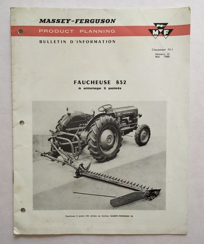 Original french bulletin - original,