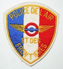 INSIGNE PATCH TISSU POLICE DE