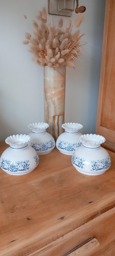 Abat jour vintage - vintage, opaline