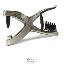 Pinces pour Percer Cuir Avec 6 Emporte-Pièce Acier Forgé Découpes