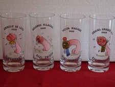 4 verres Sexy, humour Zizi.