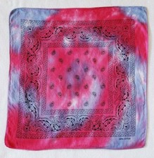 Paisley Tie Dye Bandana Face
