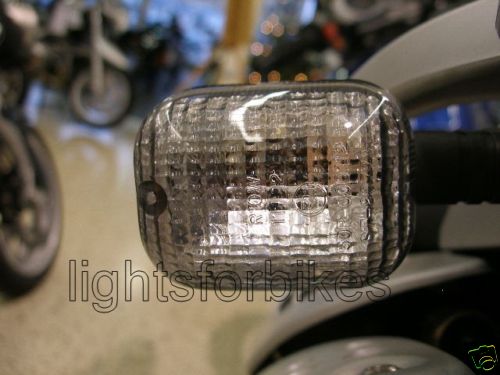 Verre clignotant fumé mz - clignotant,