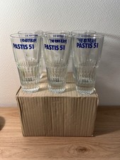 Lot de 6 verres publicitaires