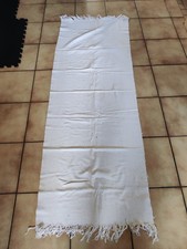 Ancienne Descente De Lit En Lin - 64/180cm