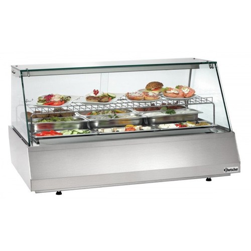 Vitrine inox réfrigérée x - inox,