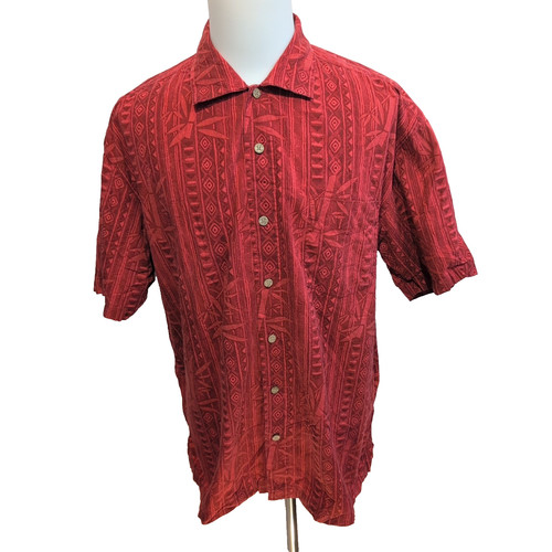 Chemise hawaïenne batik bay - chemise,