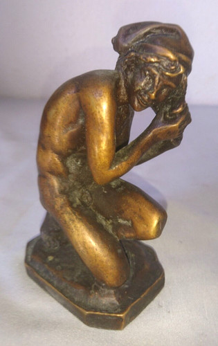 Vintage belle statuette - belle, jeune