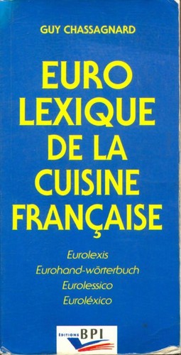 Eurolexique cuisine - de, la