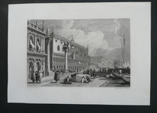 Gravure XIXe S.. VENISE