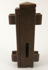 Playmobil Poteau Marron pour Clôture Barrière 5684 6473 6533 6926 6927 6931 6934