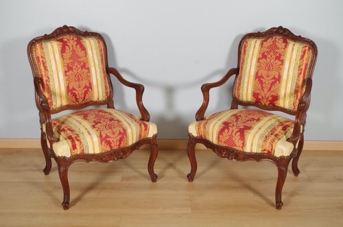 Paire fauteuils régence - paire,