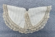 Ancien col  soie poupée Parisienne circa XIXème sortie grenier !