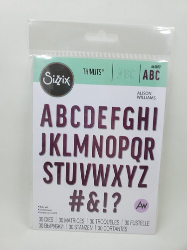 Si1 sizzix thinlits bold - si1,